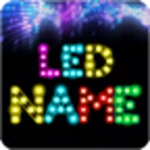 led name live wallpaper android application logo